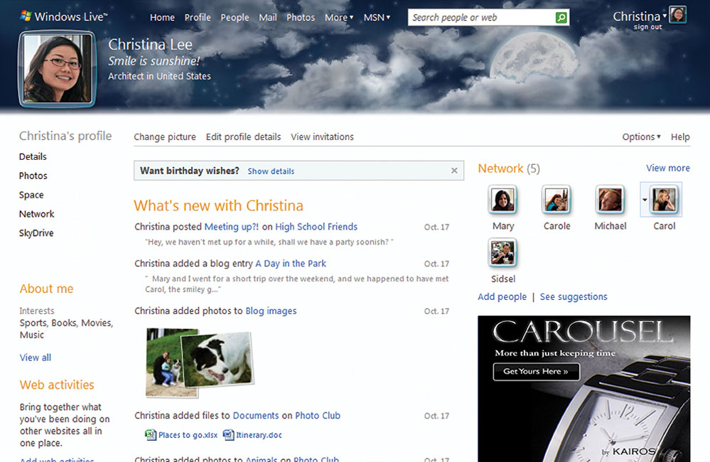 Microsoft Revamps Windows Live Adds Services to Socialize, Unify  PCWorld